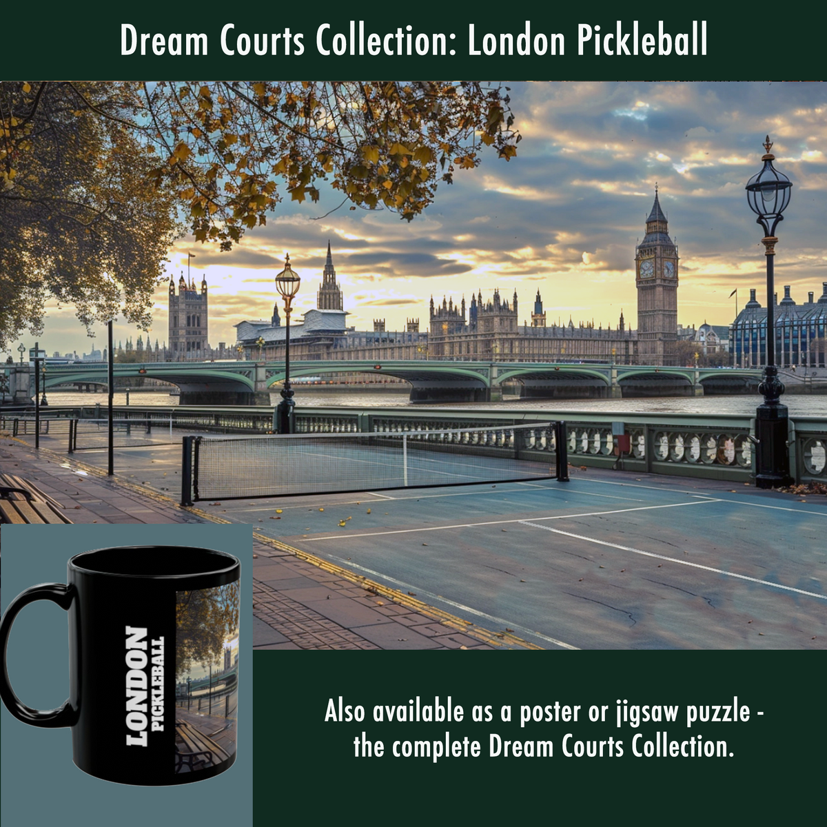 London Dream Court Mug
