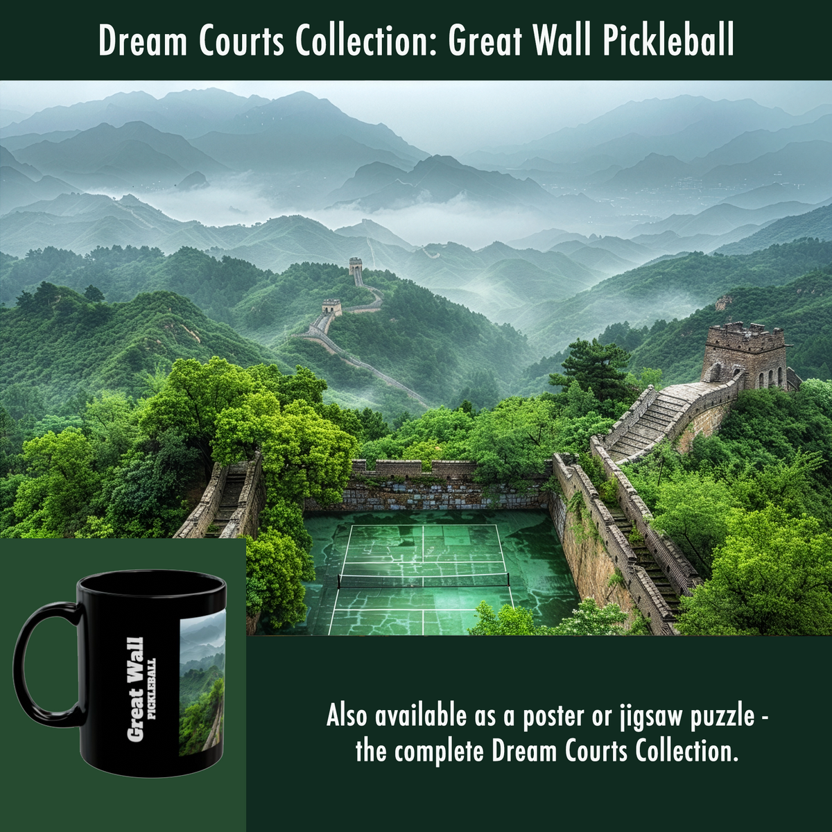 Great Wall Dream Court Mug