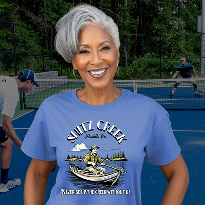 Shitz Creek Paddle Company | Funny Pickleball T-Shirt