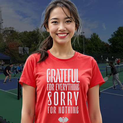 Grateful For Everything T-Shirt | Pickleball