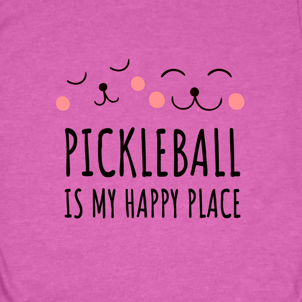 My Happy Place T-Shirt | Pickleball