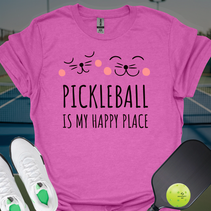 My Happy Place T-Shirt | Pickleball