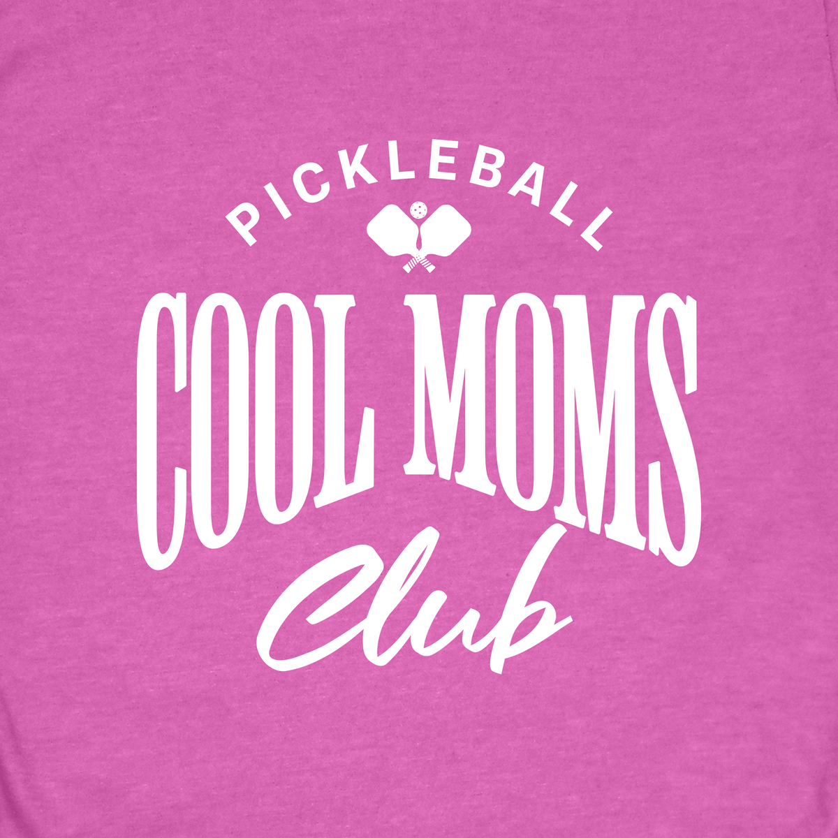 Cool Moms Club T-Shirt | Pickleball