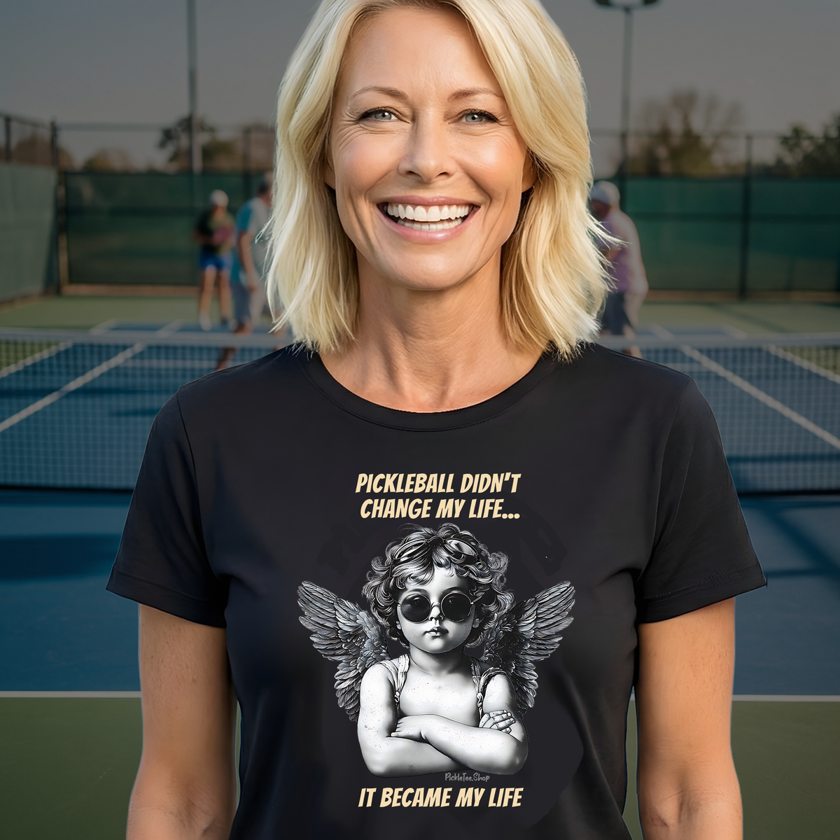 Pickleball Became My Life T-Shirt | Pickleball