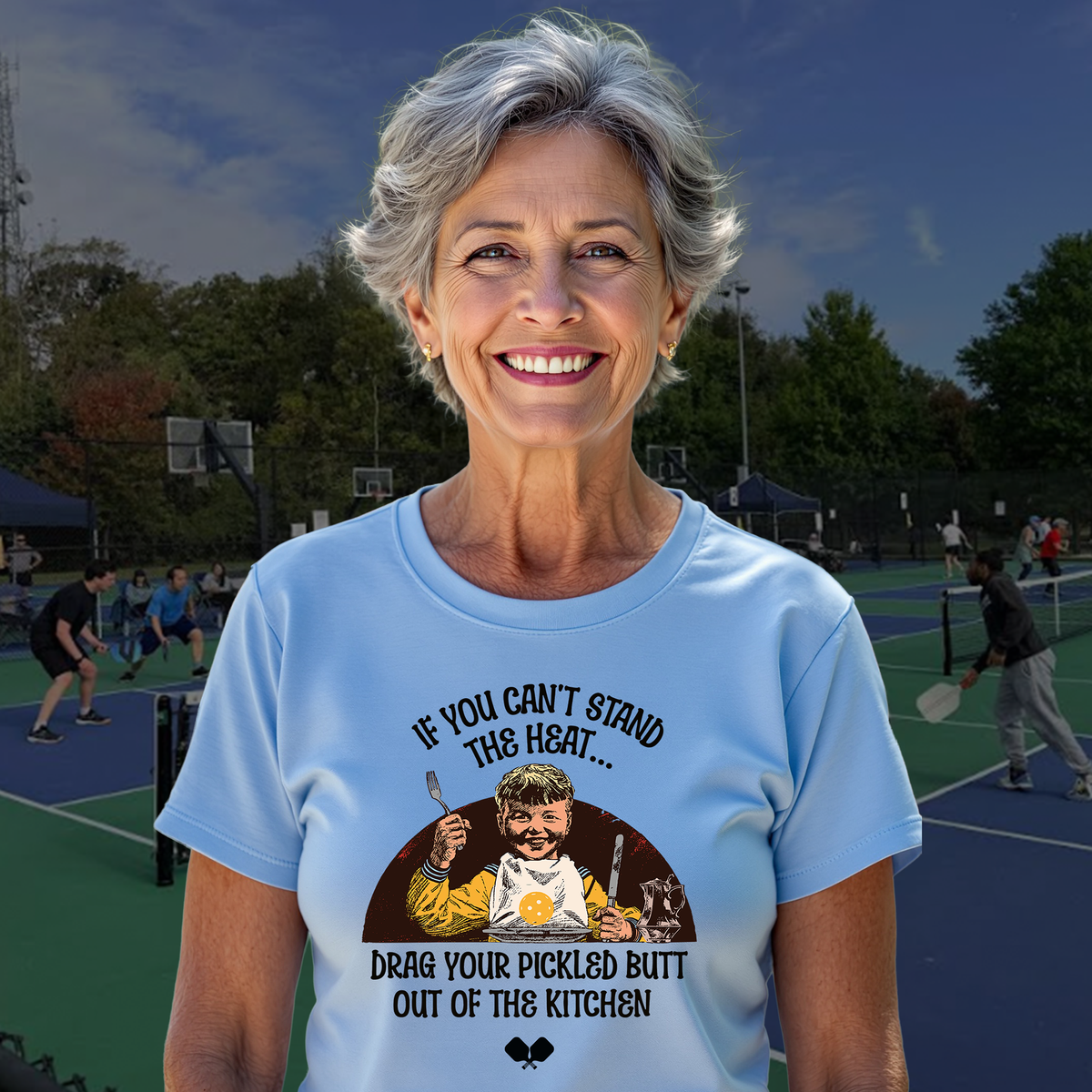 If You Can’t Stand the Heat | Funny Pickleball T-Shirt