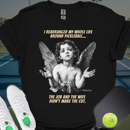 Wife Didn't Make The Cut | Funny Pickleball T-Shirt