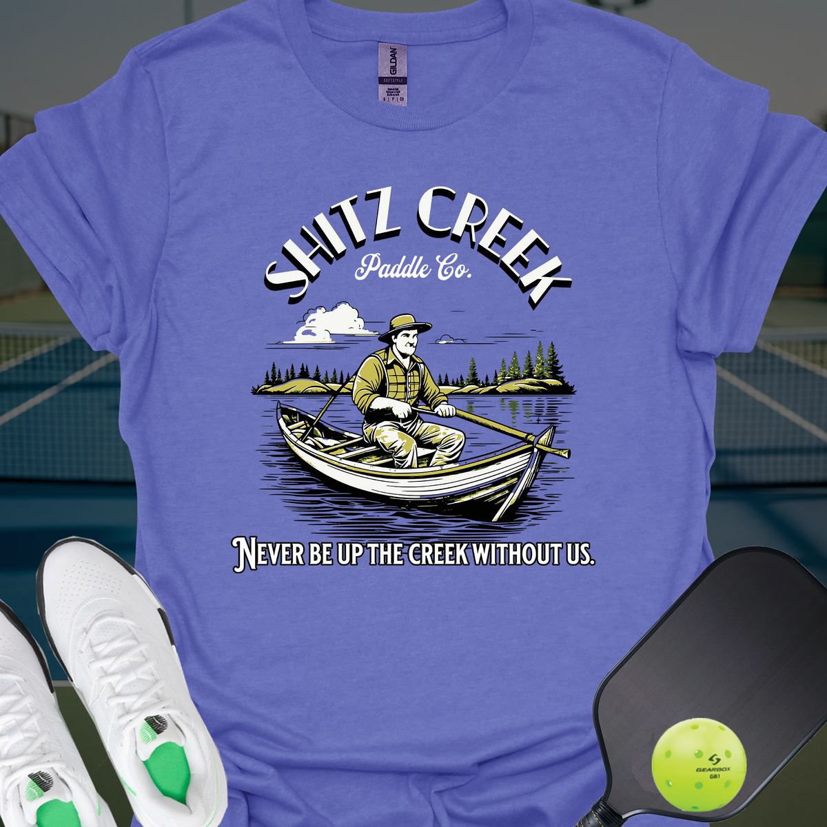 Shitz Creek Paddle Company | Funny Pickleball T-Shirt
