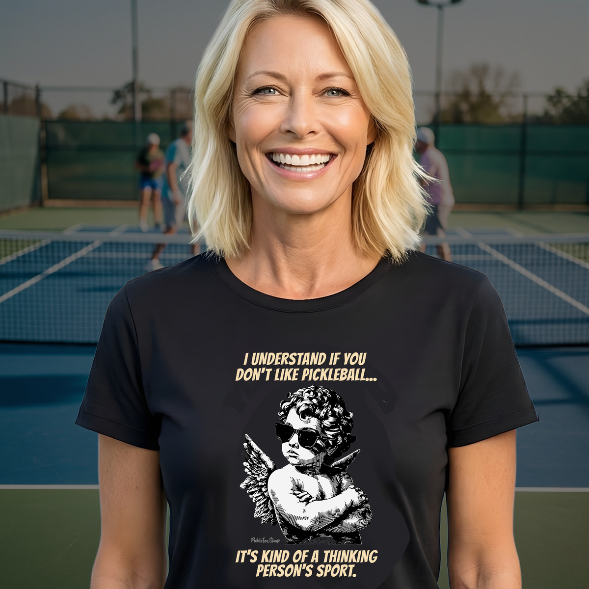 Thinking Person's Sport | Funny Pickleball T-Shirt