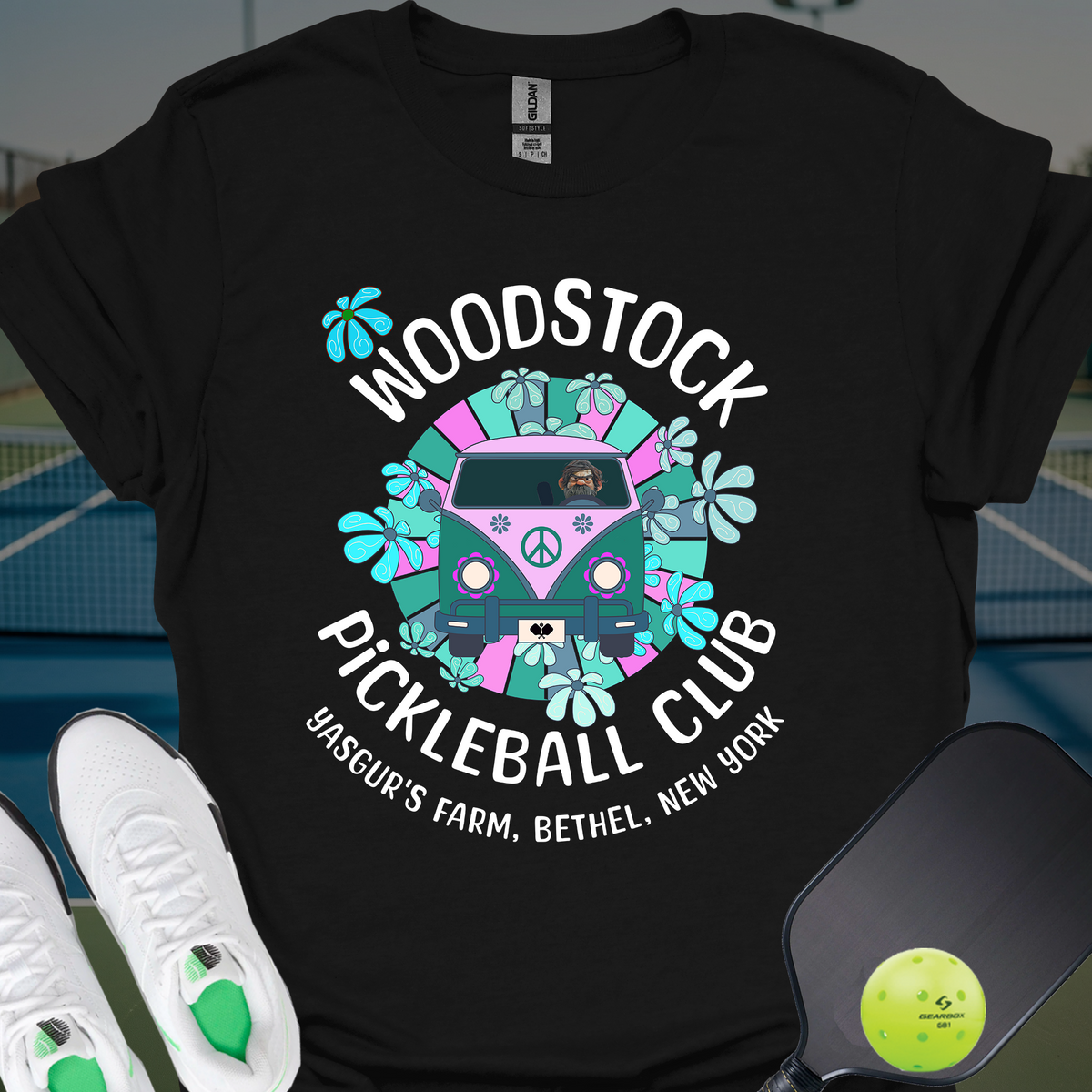 Woodstock Pickleball Club T-Shirt | Pickleball
